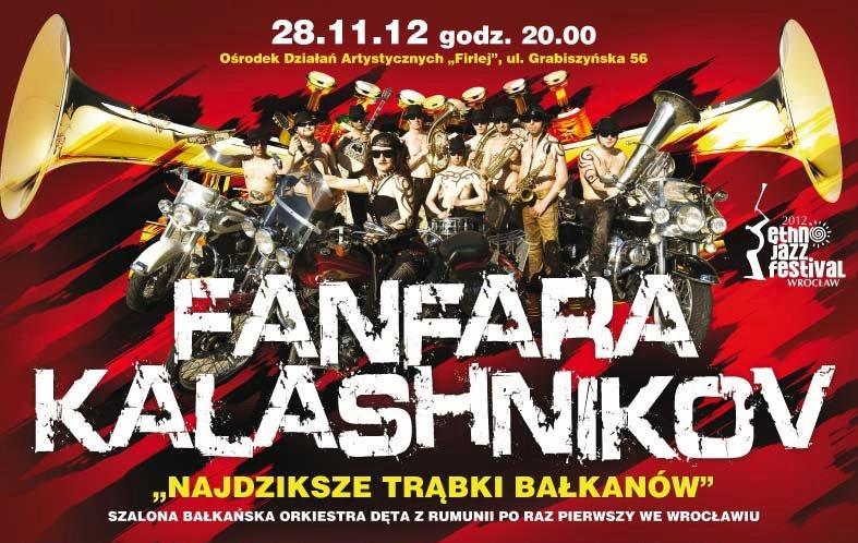 Plakat Fanfara Kalashnikow (źródło: materiały prasowe)