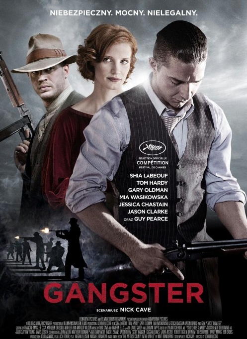 Gangster, reż. John Hillcoat - plakat (źródło: materiały prasowe dystrybutora)