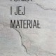 „Forma i jej materiał”, wykład pracowni KKM Kozień Architekci, plakat (źródło: materiały prasowe organizatora)