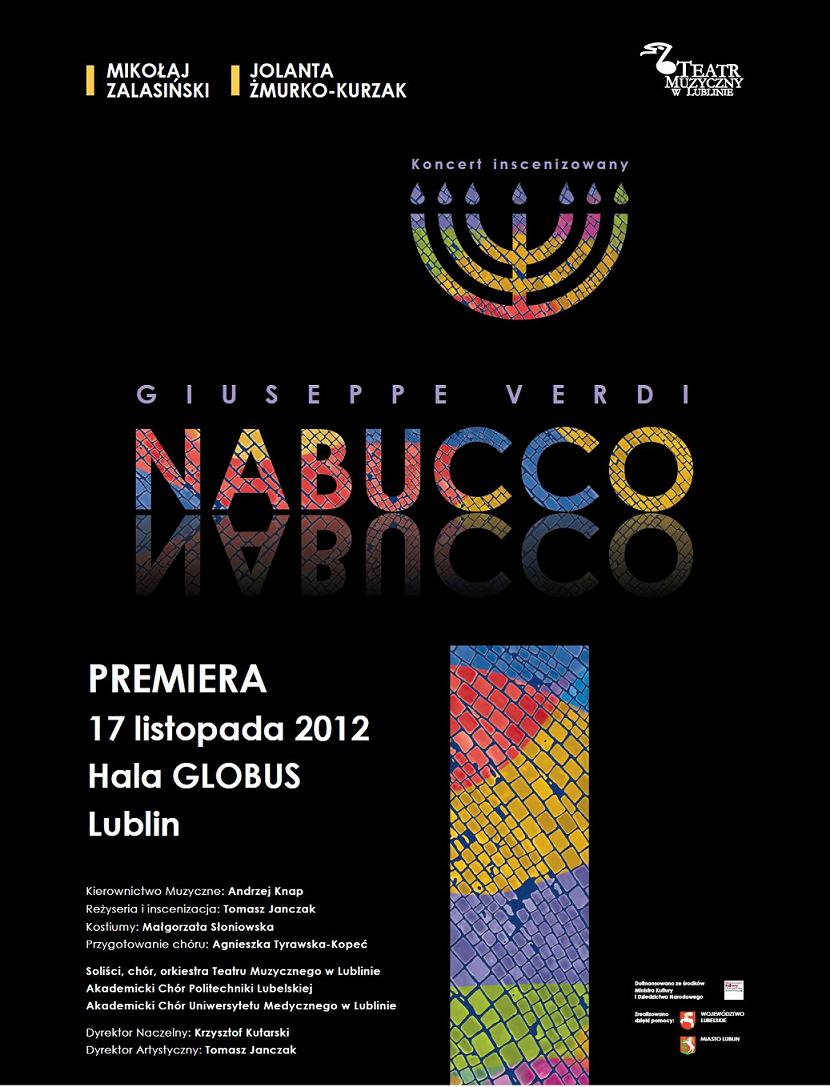 „Nabucco", plakat (źródło: materiały prasowe)