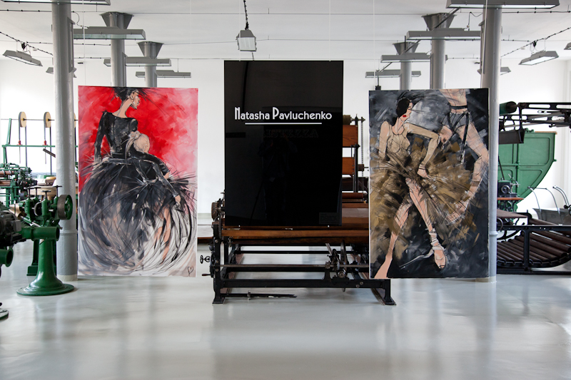 Wystawa malarstwa Natashy Pavluchenko podczas Neo Fashion Jamboree (źródło: materiały prasowe organizatora)