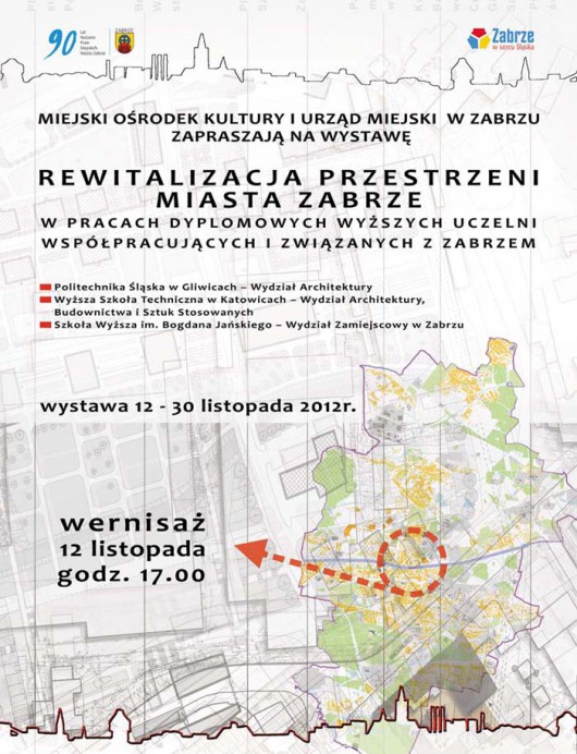 Wystawa „Rewitalizacja przestrzeni miasta Zabrze” (źródło: materiały prasowe organizatora)