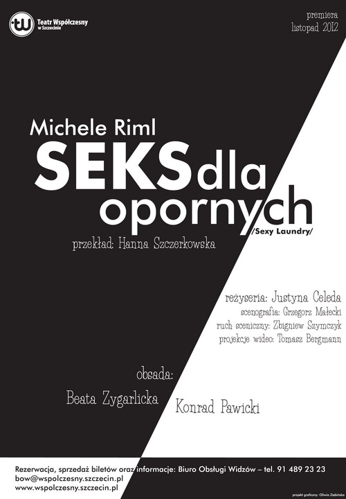 „Sex dla opornych", reż. Justyna Celeda, plakat (źródło: materiał prasowy)