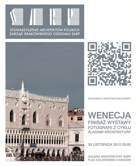 Finisaż wystawy fotografii „Śladami Architektury – Wenecja” (źródło: materiały prasowe organizatora)