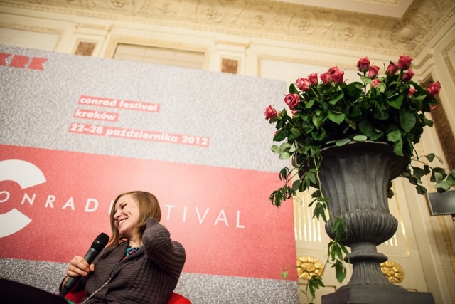 Spotkanie z czytelnikami w ramach Festiwalu Conrada, Kraków, fot. Michał Ramus (źródło: materiał prasowy)