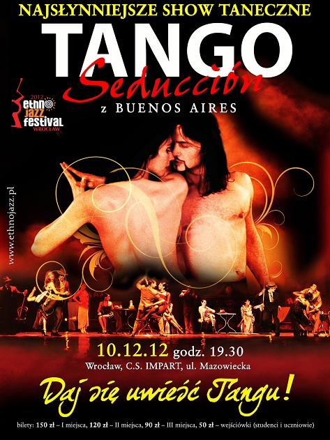 „Tango Seducción” we Wrocławiu - plakat (źródło: materiały prasowe)