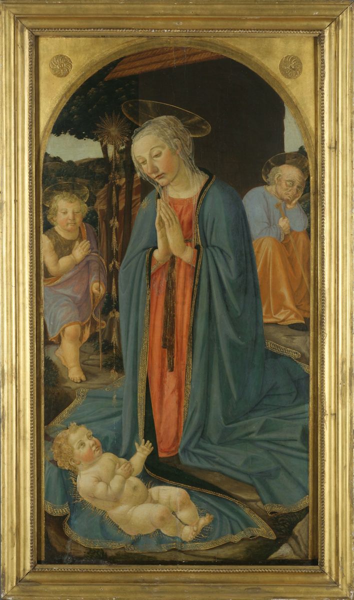 Cosimo Rosselli, „Adoracja Dzieciątka”, 3 ćw. XV w. (źródło: materiały prasowe organizatora)