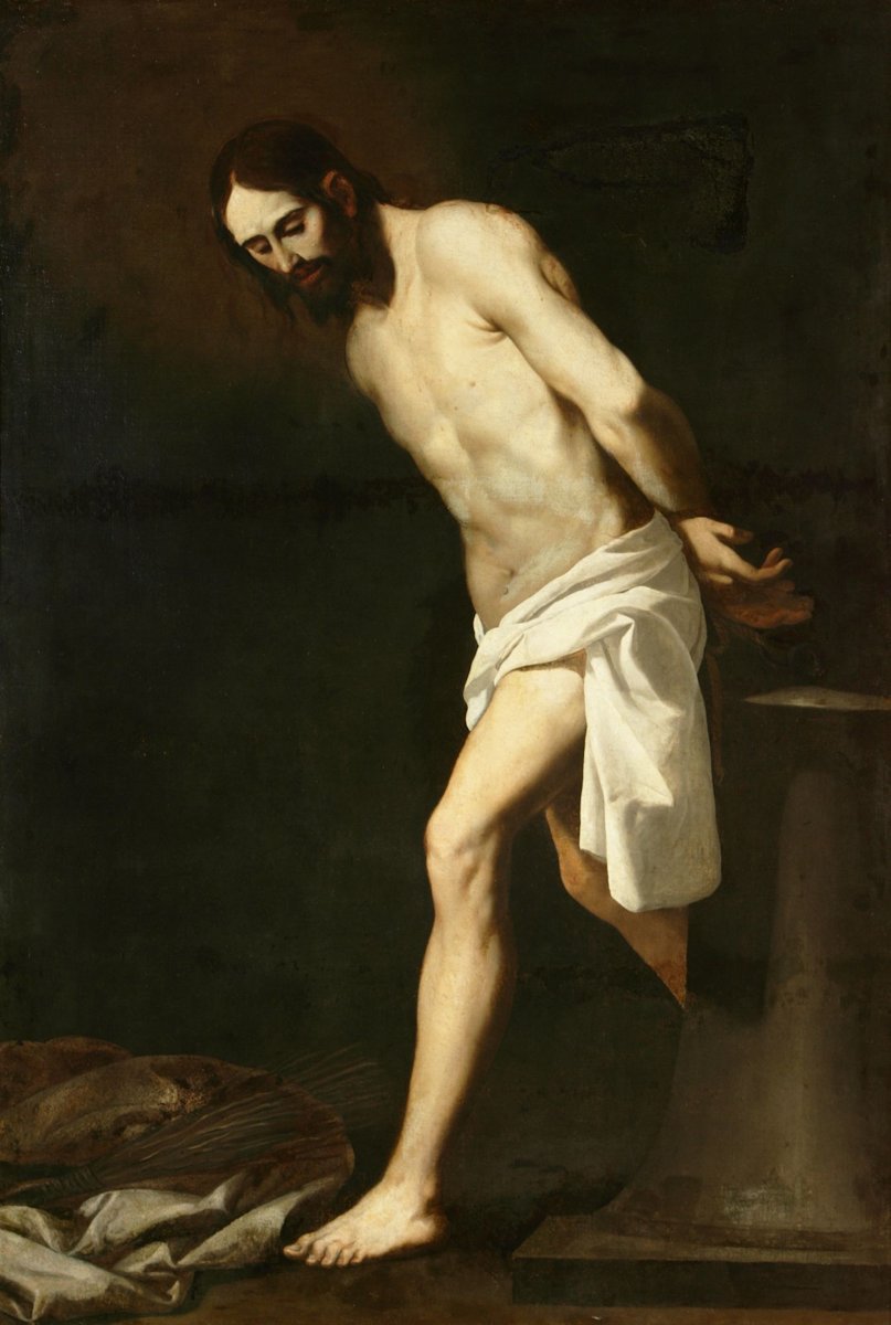 Francisco de Zurbaran, „Chrystus przy kolumnie”, ok.1660 (źródło: materiały prasowe organizatora)