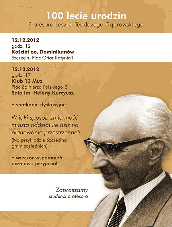 100. rocznica urodzin prof. Dąbrowskiego (źródło: materiały prasowe organizatora)