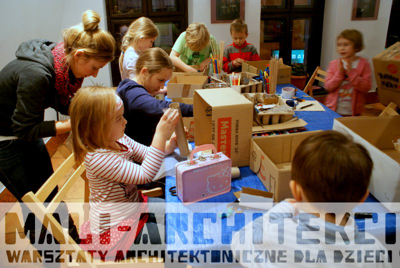 Mali Architekci, warsztaty architektoniczne dla dzieci (źródło: materiały prasowe organizatora)