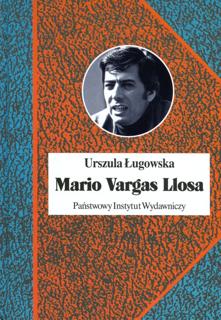 „Mario Vargas Llosa", Urszula Ługowska, okładka (źródło: materiał prasowy)