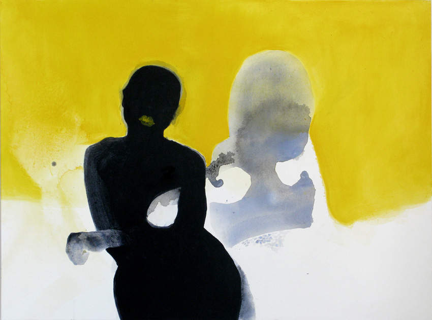 Monika Smyła, „Dziewczyny", 130x95, akryl/płótno, 2012, Galeria Sztuki Socato (źródło: materiały prasowe organizatora)