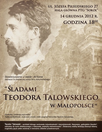 „Śladami Teodora Talowskiego w Małopolsce” (źródło: materiały prasowe)
