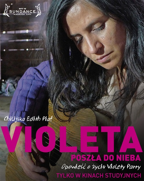 „Violeta poszła do nieba”, reż. Andrés Wood - plakat (źródło: materiały prasowe)