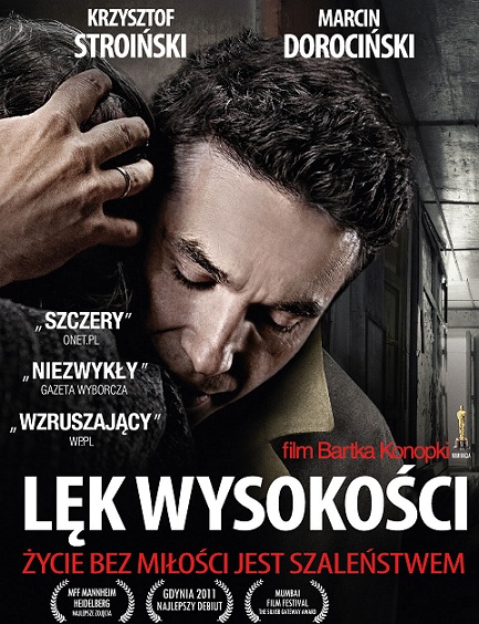 „Lęk wysokości”, reż. Bartosz Konopka - plakat (źródło: materiały prasowe)