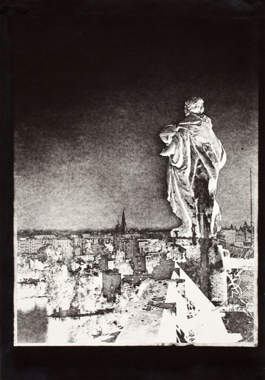 Bożena Michalik „Z wieży Uniwersytetu (we Wrocławiu)”, 1949 (źródło: materiały prasowe organizatora)