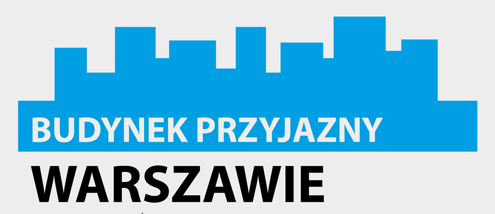 Budynek przyjazny Warszawie, logo (źródło: materiały prasowe organizatora)