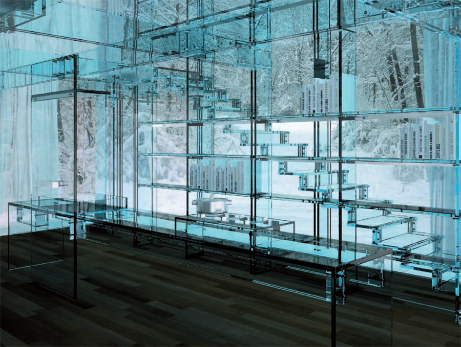 Glass House, proj. Carlo Santambrogio, Ennio Arosio (źródło: materiały prasowe)