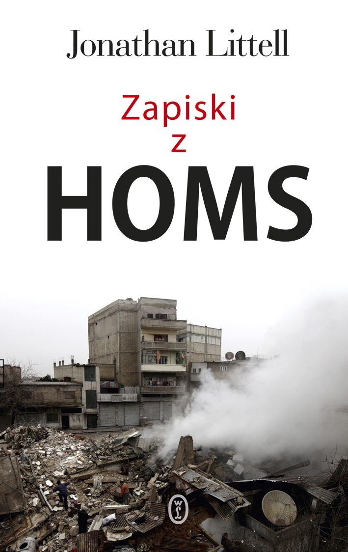 „Zapiski z Homs", Jonathan Littell, okładka (źródło: materiał prasowy)