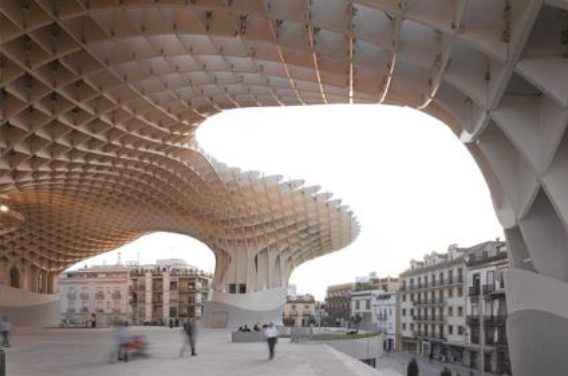 Metropol Parasol, Sewilla, Hiszpania, proj. J. Mayer H. Architects, Jürgen Mayer-Hermann (źródło: materiały prasowe organizatora)