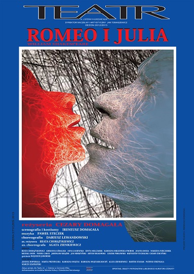 „Romeo i Julia”, reż. Cezary Domagała - plakat (źródło: materiały prasowe)