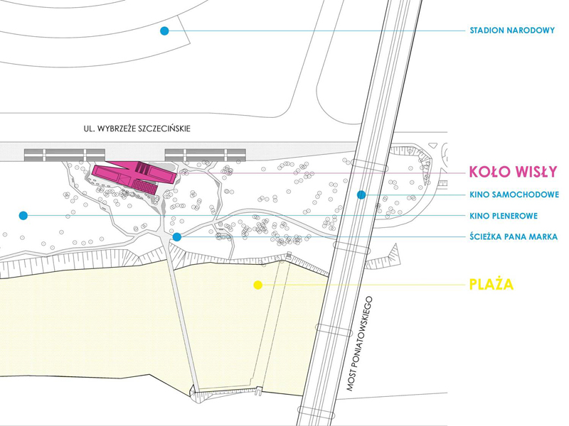 Pawilon plażowy w Warszawie, proj. Ponadto Grupa Projektowa we współpracy z ProArte11 (źródło: materiały prasowe)