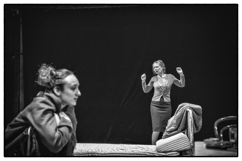 „Zabójca”, reż. Wojciech Urbański - próba spektaklu, fot. Magda Hueckel (źródło: materiały prasowe)