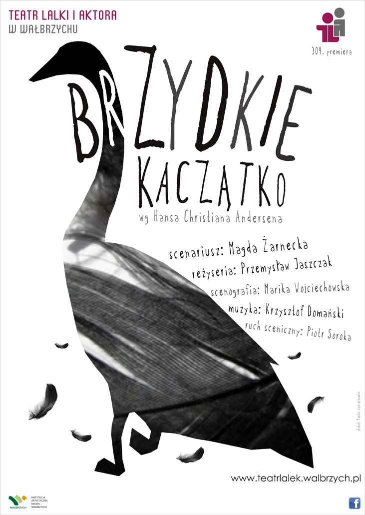 „Brzydkie kaczątko", reż. Przemysław Jaszczak, plakat (źródło: materiał prasowy)