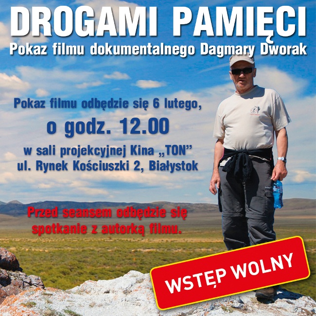 „Drogami pamięci”, reż. Dagmara Dworak - plakat (źródło: materiały prasowe)