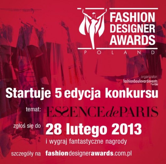 Fashion Designer Awards, plakat (źródło: materiały prasowe organizatora)