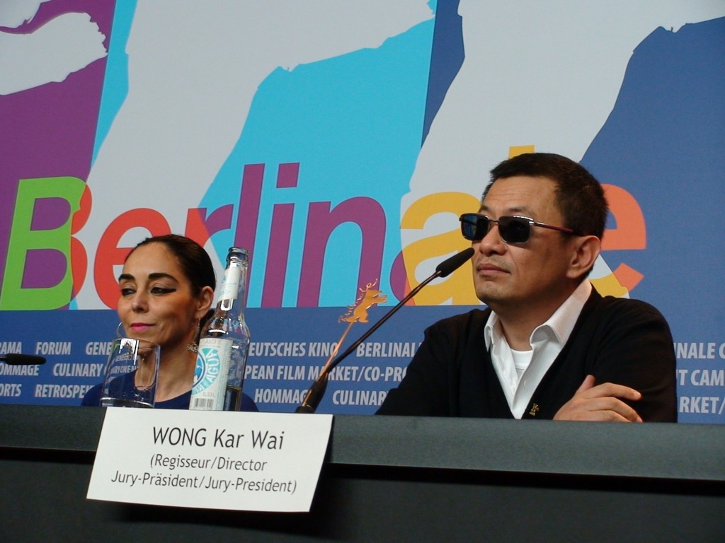 Shirin Nesath i Wong Kar Wai, fot. A.Hołownia