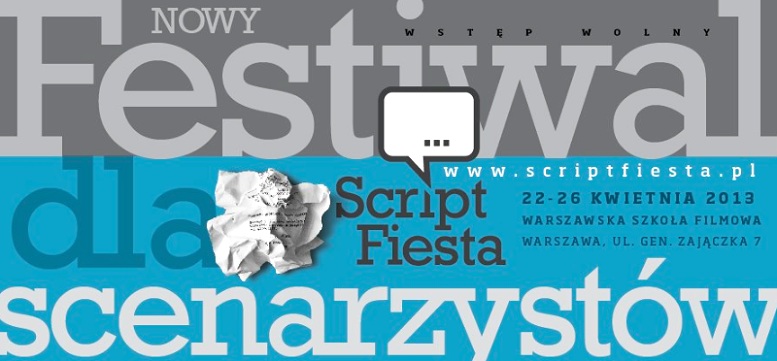 Festiwal ScripFiesta w Warszawie - plakat (źródło: materiały prasowe)