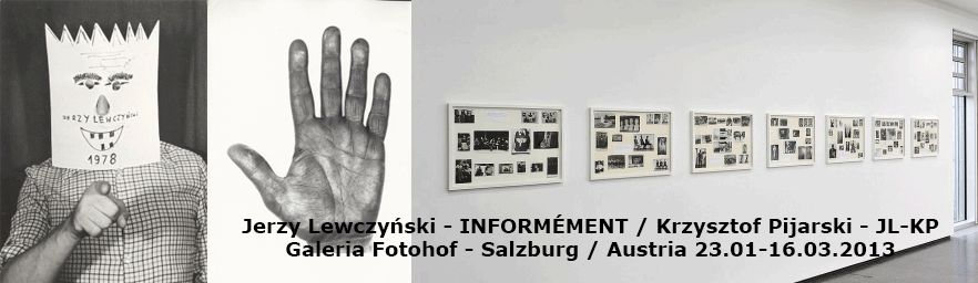 Jerzy Lewczyński, „Informément. Krzysztof Pijarski - JL-KP”, Fotohof w Salzburgu (źródło: materiały prasowe organizatora)