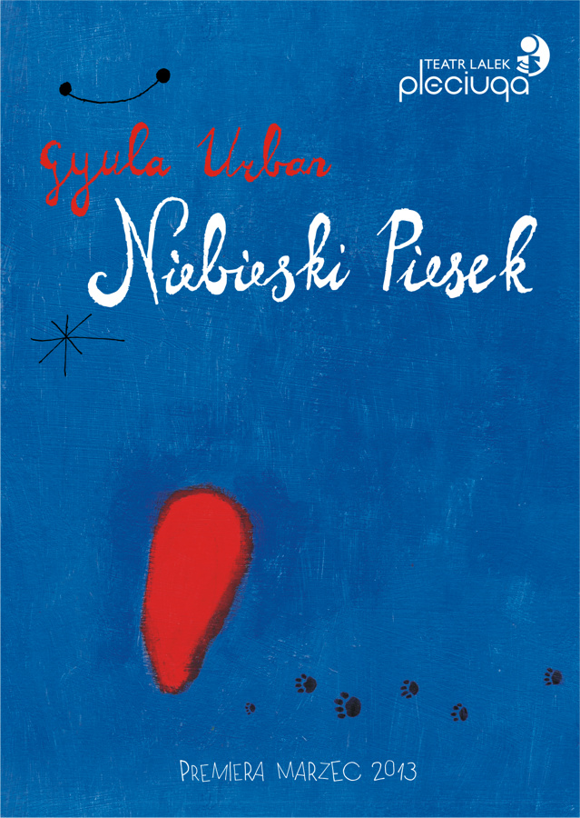 „Niebieski Piesek", reż. Zbigniew Niecikowski, plakat (źródło: materiał prasowy)