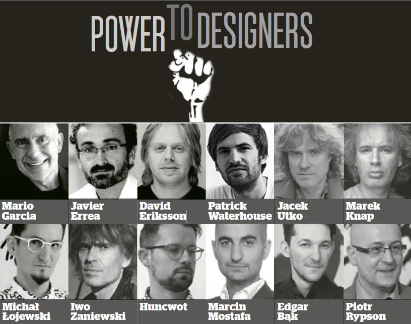 Międzynarodowa konferencja „Power to designers”, MNW, plakat (źródło: materiały prasowe organizatora)