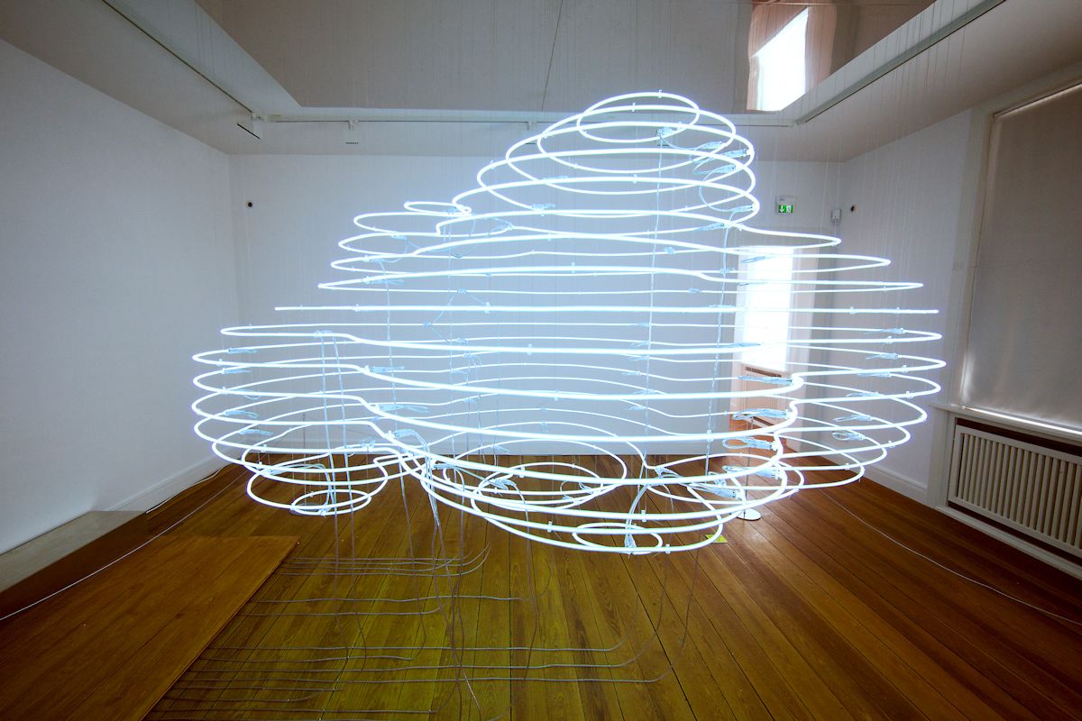 Thorsten Goldberg, „Cumulus neonowy” (źródło: materiały prasowe organizatora)