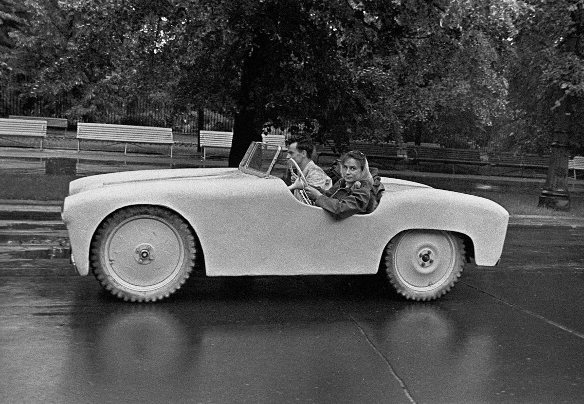 Wojciech Plewiński, Konkurs samochodowy Sam, 1958 © Wojciech Plewiński (źródło: materiały prasowe organizatora)