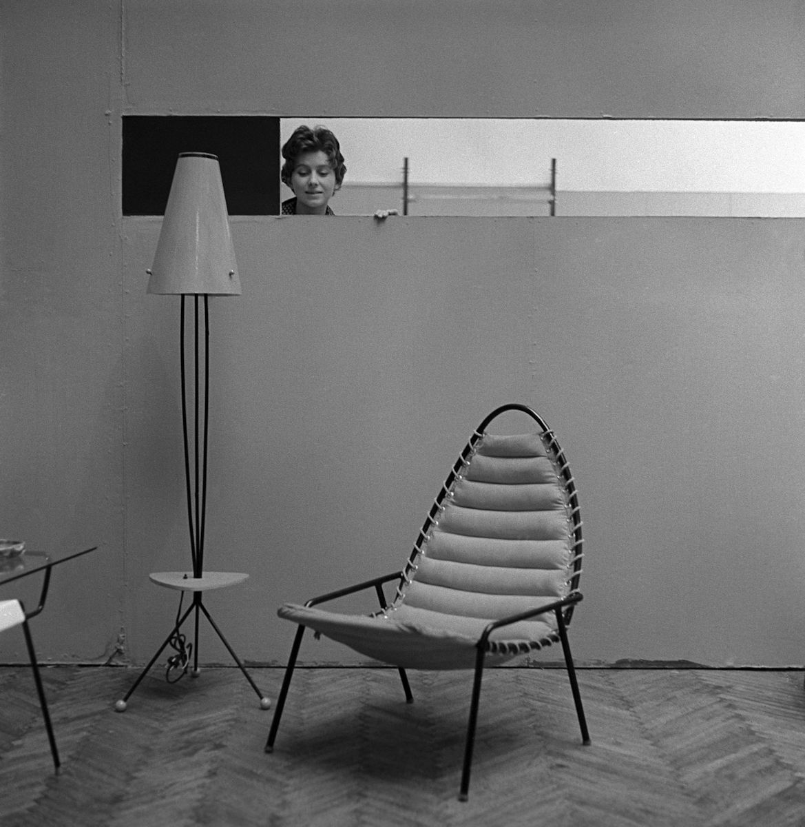 Wojciech Plewiński, Polski Salon Architektury wnętrz, 1958 © Wojciech Plewiński (źródło: materiały prasowe organizatora)