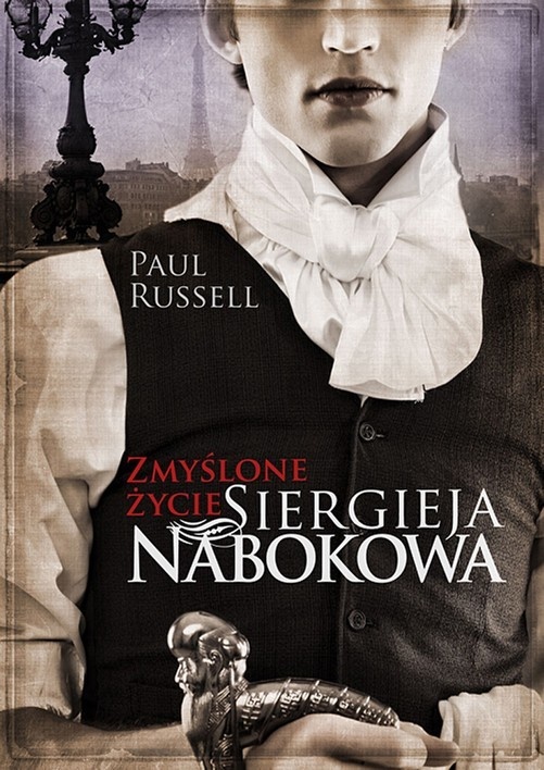 „Zmyślone życie Siergieja Nabokova", Paul Russell, okładka (źródło: materiał prasowy)