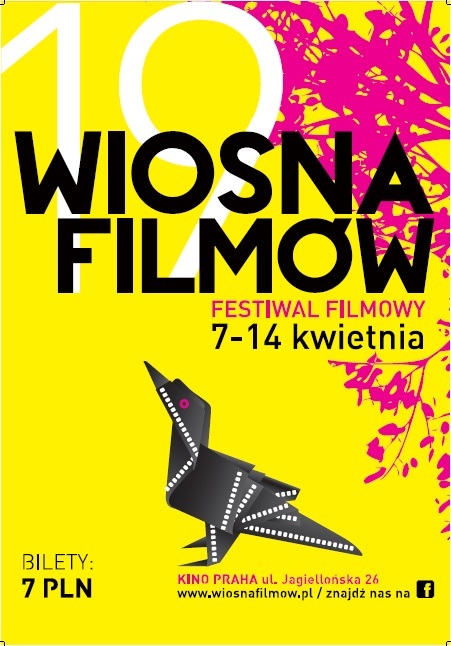 19. Festiwal Wiosna Filmów w Warszawie - plakat (źródło: materiały prasowe)