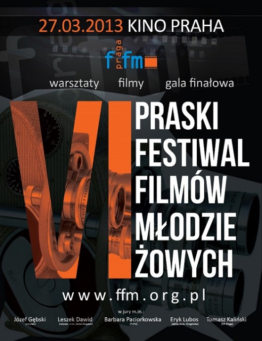 6. Praski Festiwal Filmów Młodzieżowych w Warszawie - plakat (źródło: materiały prasowe)