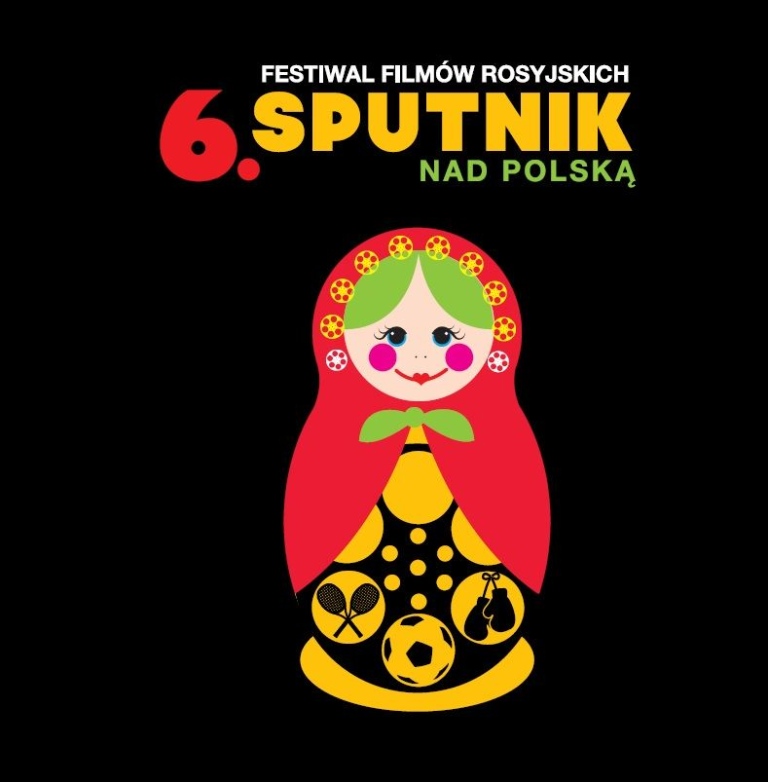 6. Festiwal Filmów Rosyjskich „Sputnik Nad Polską” - plakat (źródło: materiały prasowe)