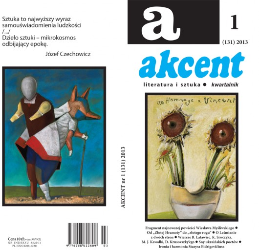 Akcent - pierwszy numer w 2013 roku (źródło: materiały prasowe wydawcy)