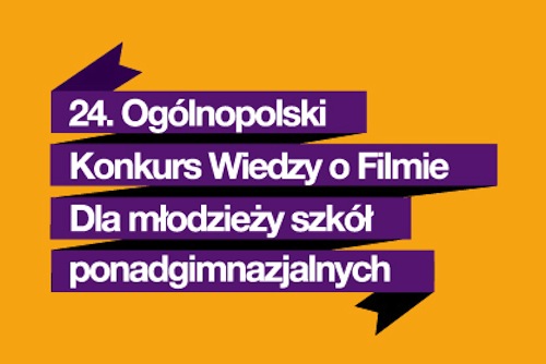 Eliminacje 24. Ogólnopolskiego Konkursu Wiedzy o Filmie (źródło: materiały prasowe organizatora)