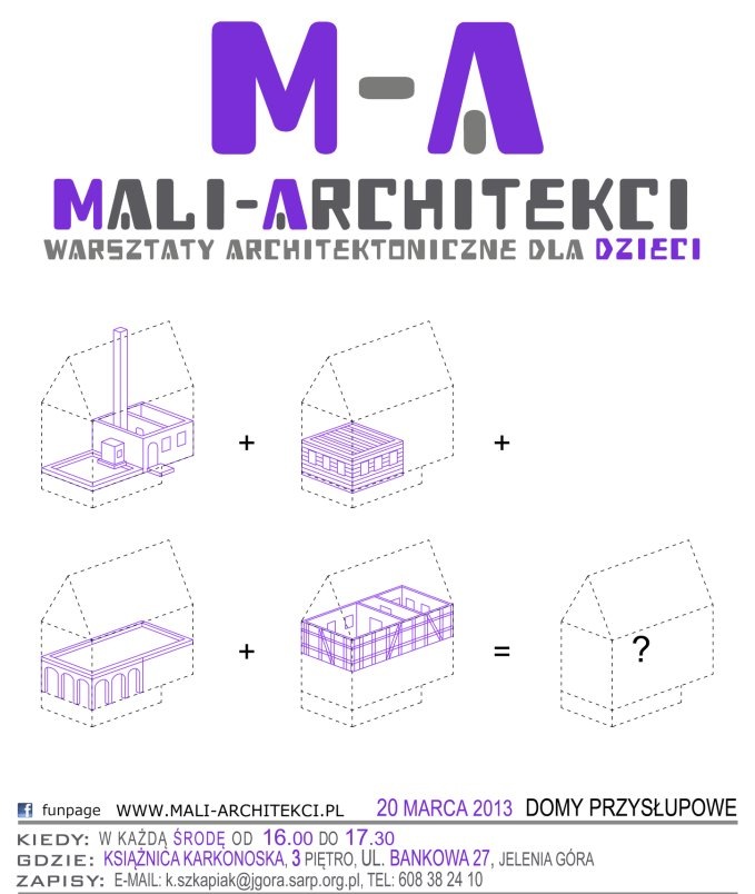 Mali Architekci, warsztaty architektoniczne dla dzieci (źródło: materiały prasowe organizatora)