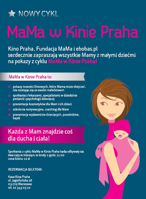 „MaMa w Kinie Praha” - plakat (źródło: materiały prasowe)