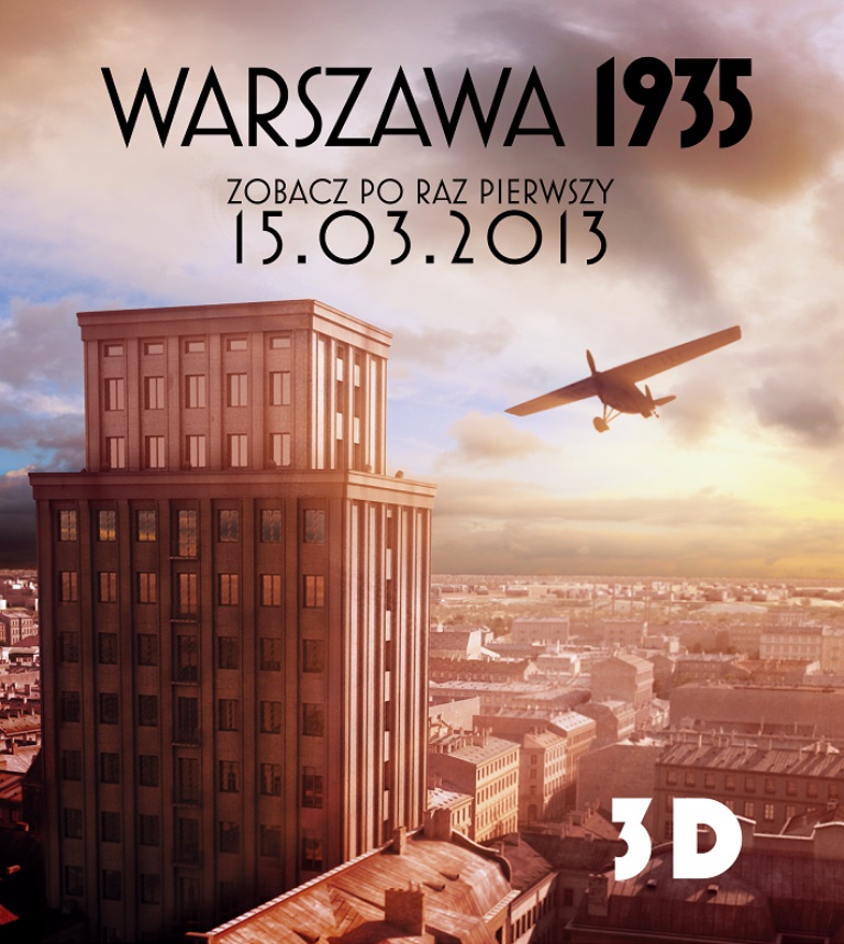 „Warszawa 1935” - plakat (źródło: materiały prasowe)