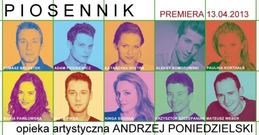 „Piosennik” Andrzeja Poniedzielskiego, Teatr Ateneum w Warszawie (źródło: materiały prasowe)
