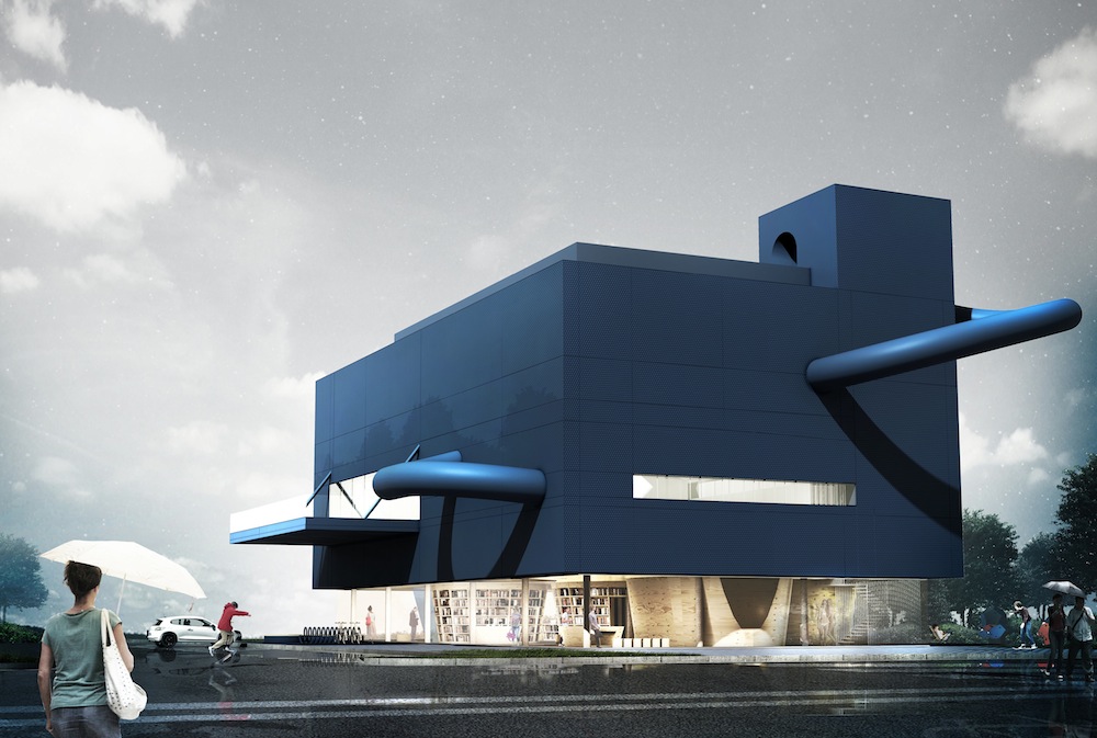 Biblioteka modelowa, proj. UGO Architecture & Design: Hugon Kowalski (źródło: materiały prasowe)