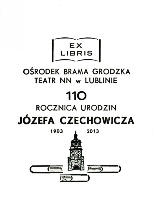 „110 Urodziny Józefa Czechowicza”, Lublin, plakat (źródło: materiał prasowy)